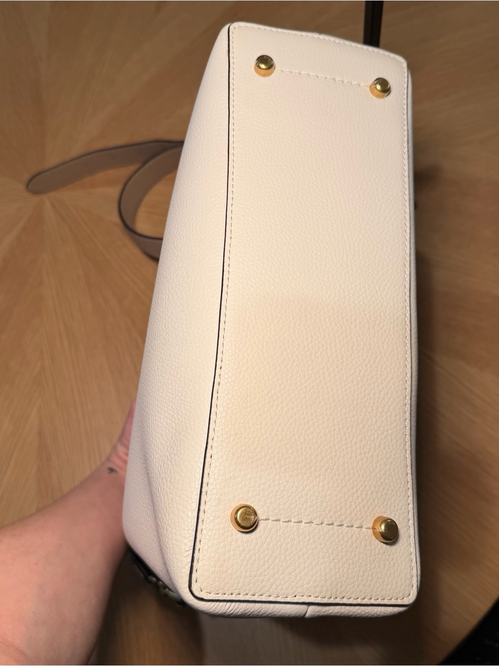 Coach Willow Shoulder Bag in Cream - Picture 14 of 14